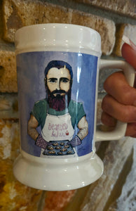 Bearded Baker Stein