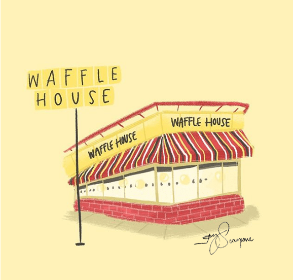 Waffle House thesweetjessyproject jessy-scarpone